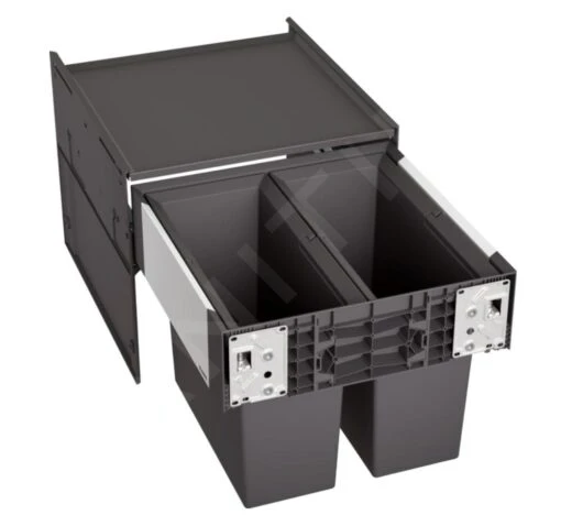 Blanco Select - Inbouw Afvalemmer, Met Scheidingswand, Inhoud 32 L 526200