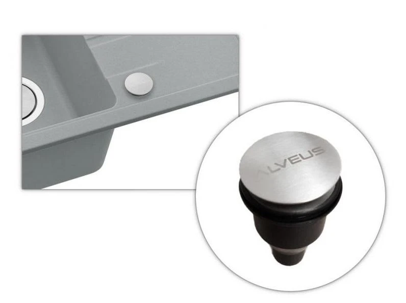 Alveus Sets - Set Spoelbak Intermezzo 30 En Keukenkraan Nina, Beige SETA001 - Afbeelding 5