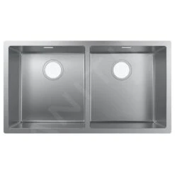 Hansgrohe Spoelbakken - Onderbouwspoelbak S719-U765, Roestvrij Staal 43430800