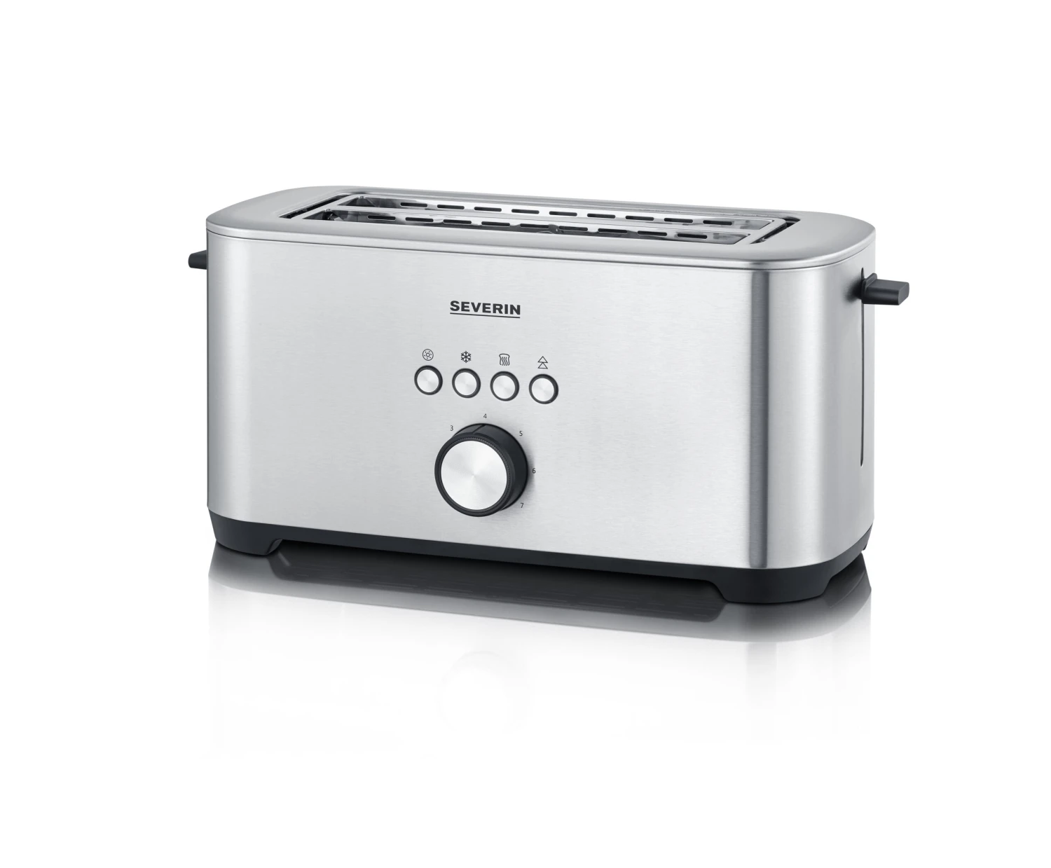 Severin Broodrooster Voor 4 Sneetjes XXL MetBagelfunctie AT 2512