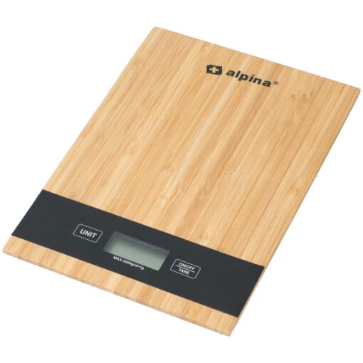 Alpina Keukenweegschaal Tot 5 Kg BMB 21,5x15x1,6 Cm