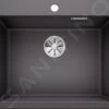 Blanco Pleon 6 - Silgranit Spoelbak, 615x510 Mm, Rock Grey 521679