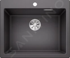 Blanco Pleon 6 - Silgranit Spoelbak, 615x510 Mm, Rock Grey 521679