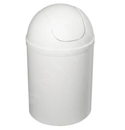 Aqualine Accessoires - Afvalbak 5 L, Wit Kuntstof 20309