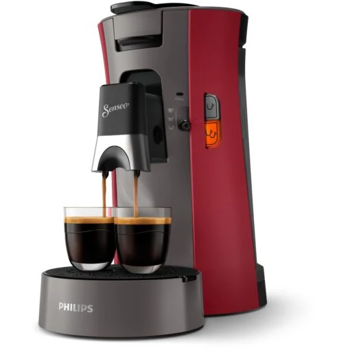 Philips Senseo Koffiepadapparaat CSA230/90 Select Rood/grijs