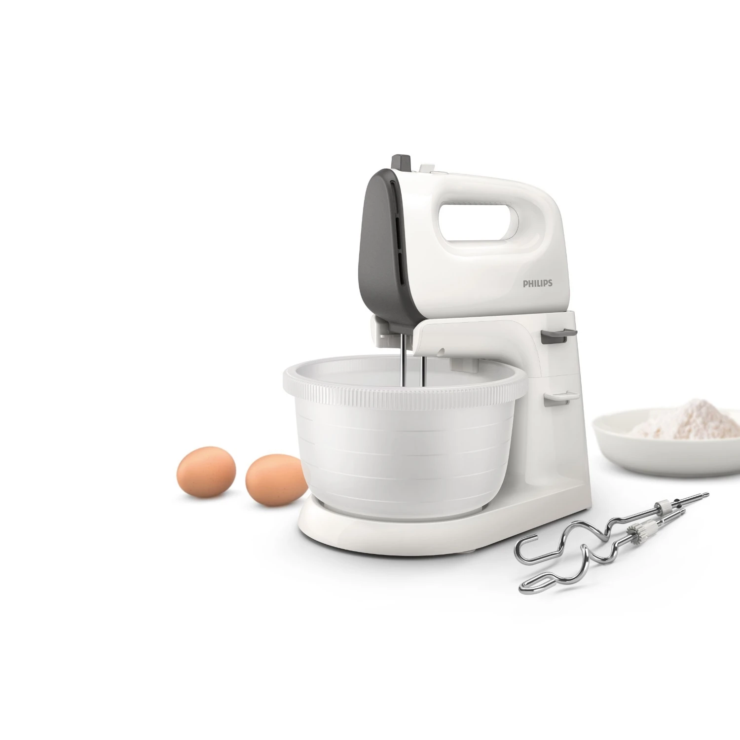 Philips Handmixer Met Mengkom HR3745/00 - Afbeelding 2