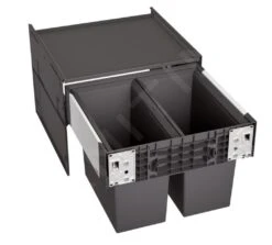 Blanco Select - Inbouw Afvalemmer, Met Scheidingswand, Inhoud 38 L 526201