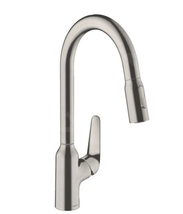 Hansgrohe Focus M42 - Keukenkraan M429-H220 Met Uittrekbare Handdouche, Rvs Look 71800800