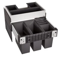 Blanco Select - Inbouw Afvalemmer, Met Scheidingswand, Inhoud 42 L 526211