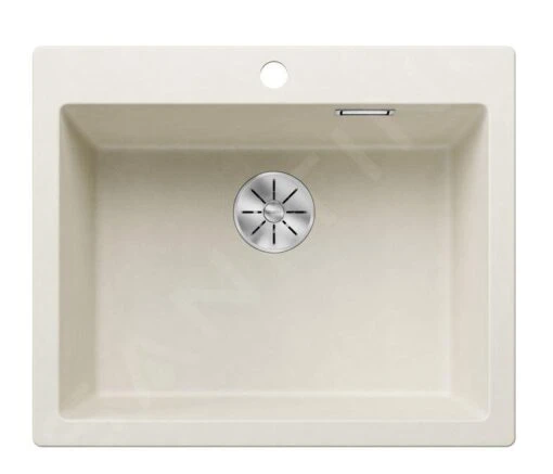 Blanco Pleon 6 - Silgranit Spoelbak, 615x510 Mm, InFino, Zacht Wit 527137