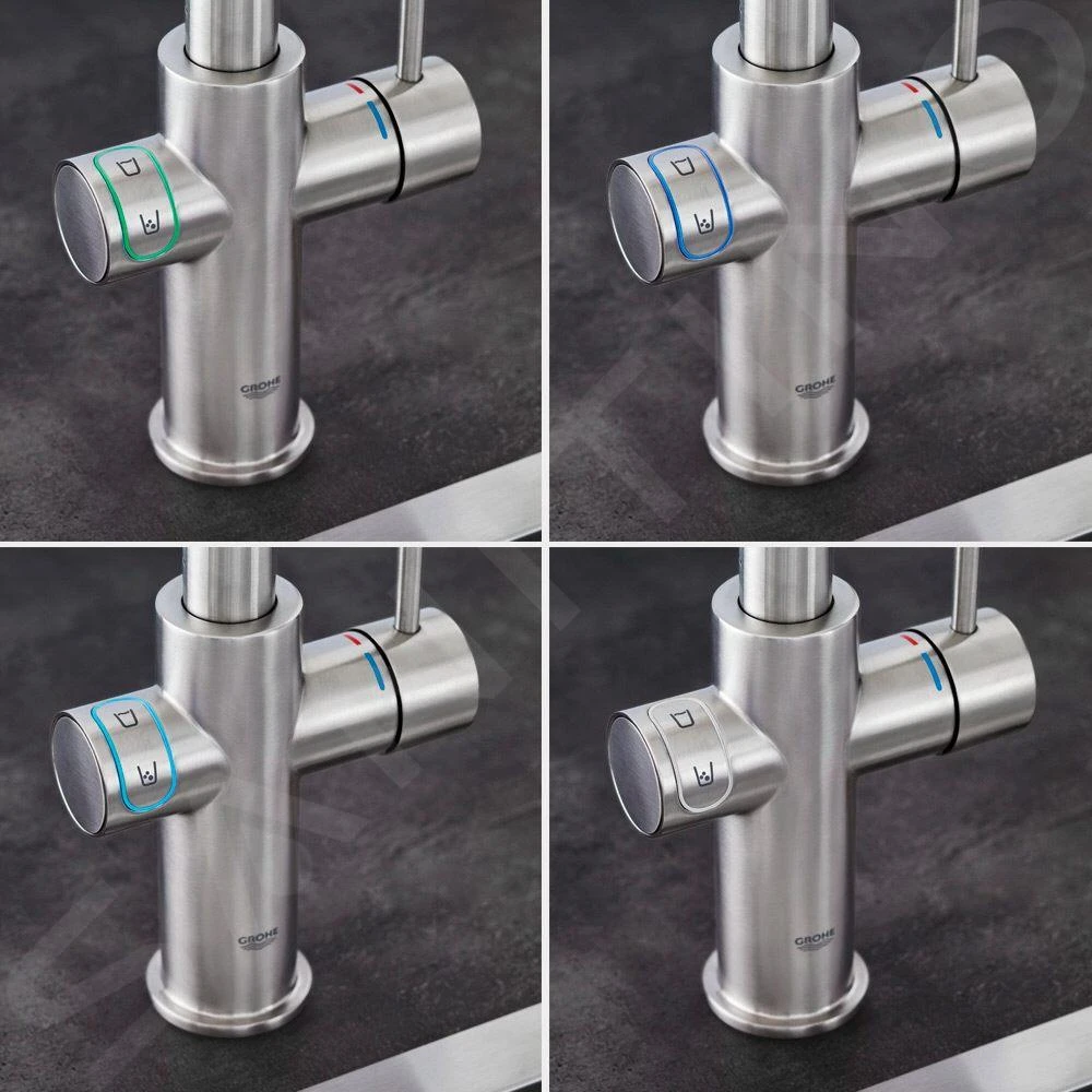 Grohe Blue Home - Connected Keukenkraan, Met Filter En Koeler, Supersteel 31541DC0 - Afbeelding 8