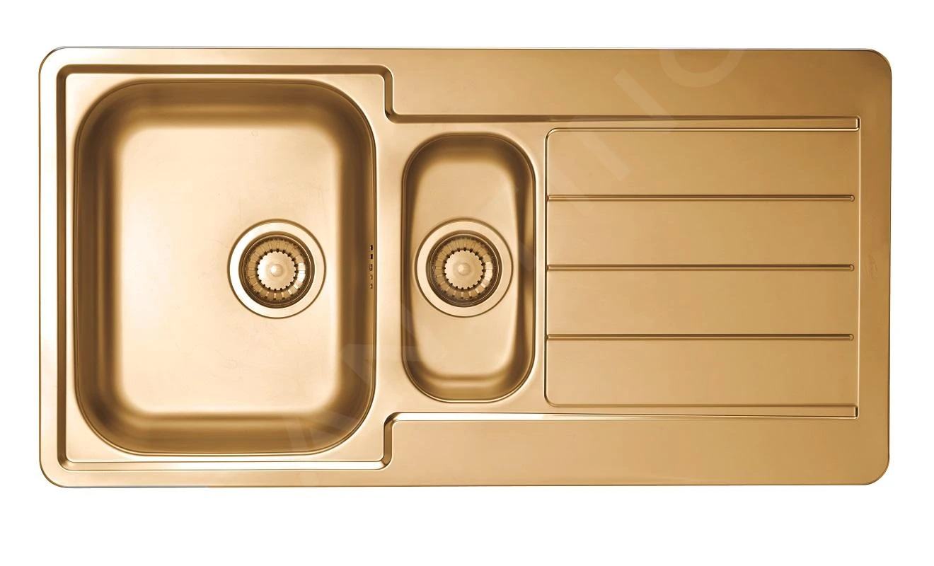 Alveus Line Monarch - Spoelbak 980x500 Mm, Bronze 1103785