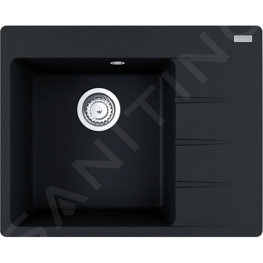 Franke Sets - Set G212, Fragraniet Spoelbak CNG 611-62 TL/2 En Keukenkraan Samoa, Onyx/chroom 114.0650.742 - Afbeelding 4