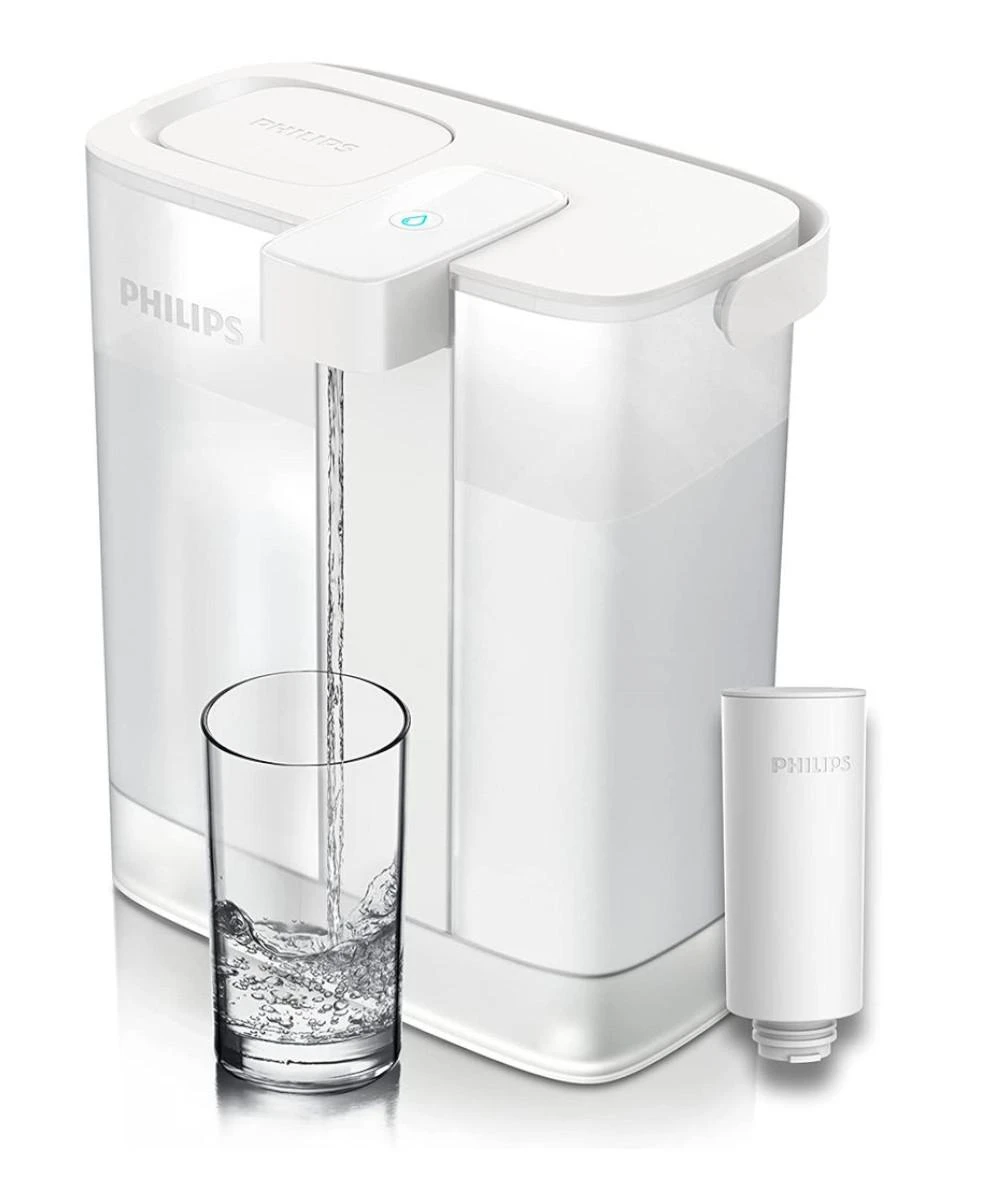 Philips Filtratie - Waterfilterstation, Inhoud 3 L, Micro X-Clean, Wit AWP2980WH/58