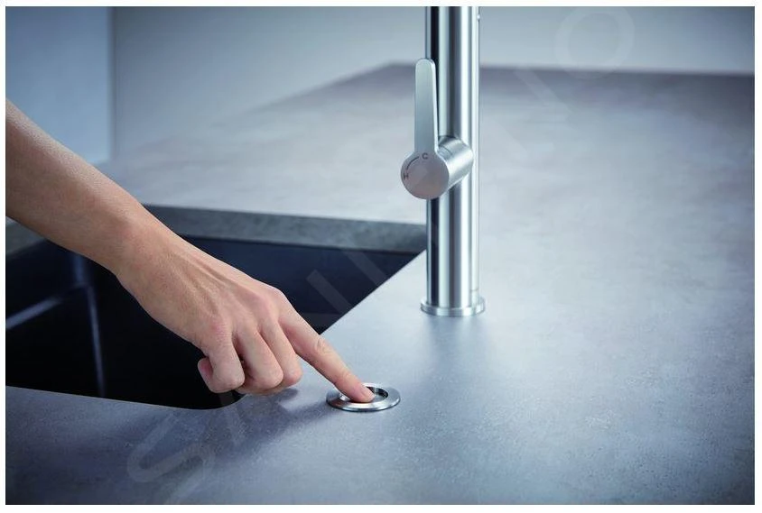 Blanco Toebehoren - PushControl, Bedieningssysteem Voor Het InFino® Afloopsysteem, Rvs 233696 - Afbeelding 3