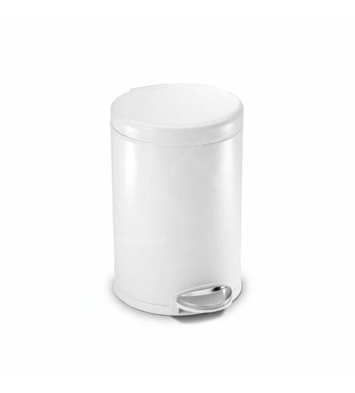 Simplehuman Afvalemmers - Afvalbak 4,5 L, Wit CW1853CB