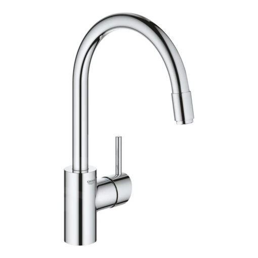 Grohe Concetto - Keukenkraan Met Uittrekbare Handdouche, Chroom 32663003