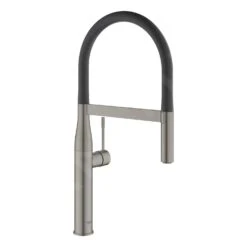 Grohe Essence - Keukenkraan Met Flexibele Arm En Schakelaar, Geborsteld Hard Graphite 30294AL0