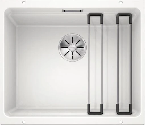 Blanco Etagon 500 - Silgranit Spoelbak, 530x460 Mm, Met Verschillende Niveaus, Wit 522231