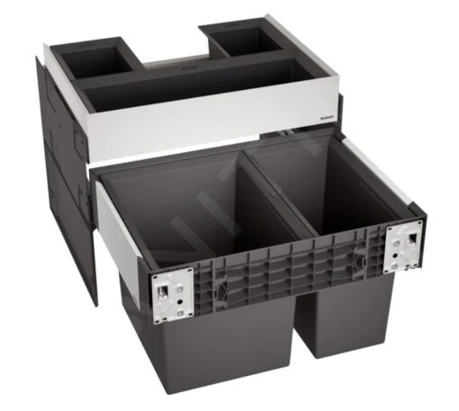 Blanco Select - Inbouw Afvalemmer, Met Scheidingswand, Inhoud 49 L 526208