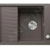 Blanco Elon 45 - Silgranit Spoelbak, 650x500 Mm, Met Afvoerbediening En Toebehoren, InFino, Grijs 527251