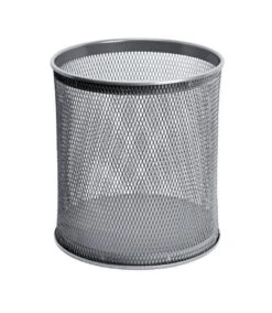 Sanela Draad Prullenbak - Prullenbak 21 L, Wit SLZN 97A