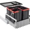 Franke Sorters - 300-45 Trio Inbouw Afvalemmer 121.0150.145