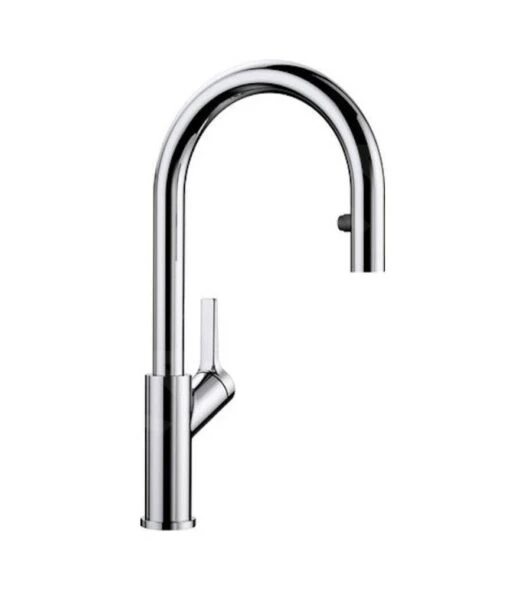 Blanco Carena S - Keukenraan Met Uittrekbare Sproeikop, Chroom 521356