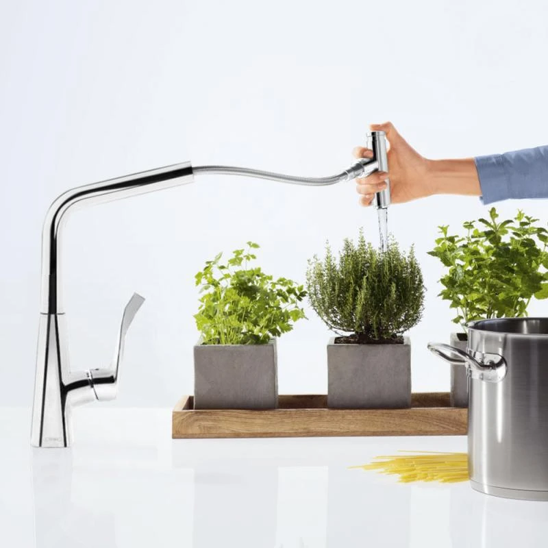 Hansgrohe Spoelbakken - Spoelbakset C71-F655-04 Select Spoelbak+keukenkraan, RVS 43210800 - Afbeelding 4