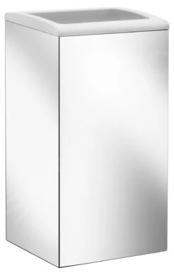 Keuco Collection Moll - Open Afvalemmer, Wandbevestiging, Wit/chroom 12788010000