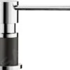 Blanco Accessoires - Lato Afwasmiddel Dispenser, Zwart/chroom 526177