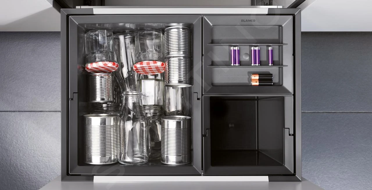 Blanco Flexon II - Afvalsorteersysteem, Inhoud, 35 L 521470 - Afbeelding 5