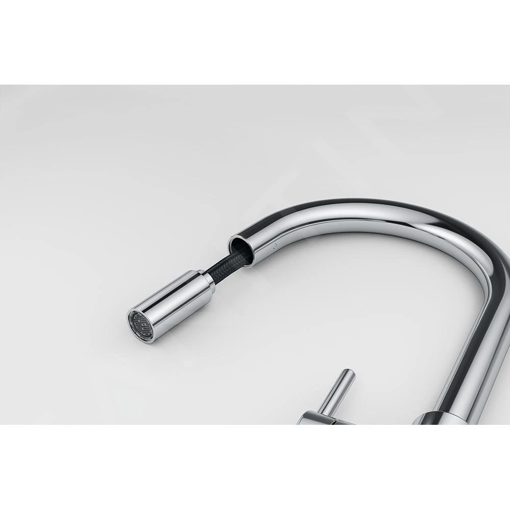 Franke Lina - Keukenkraan FC 6051.031 Met Uittrekbare Sproeikop, Chroom 115.0626.051 - Afbeelding 5