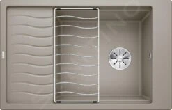 Blanco Elon XL 6 - Silgranit Spoelbak, 780x500 Mm, Met Accessoires, InFino, Tartufo 524841