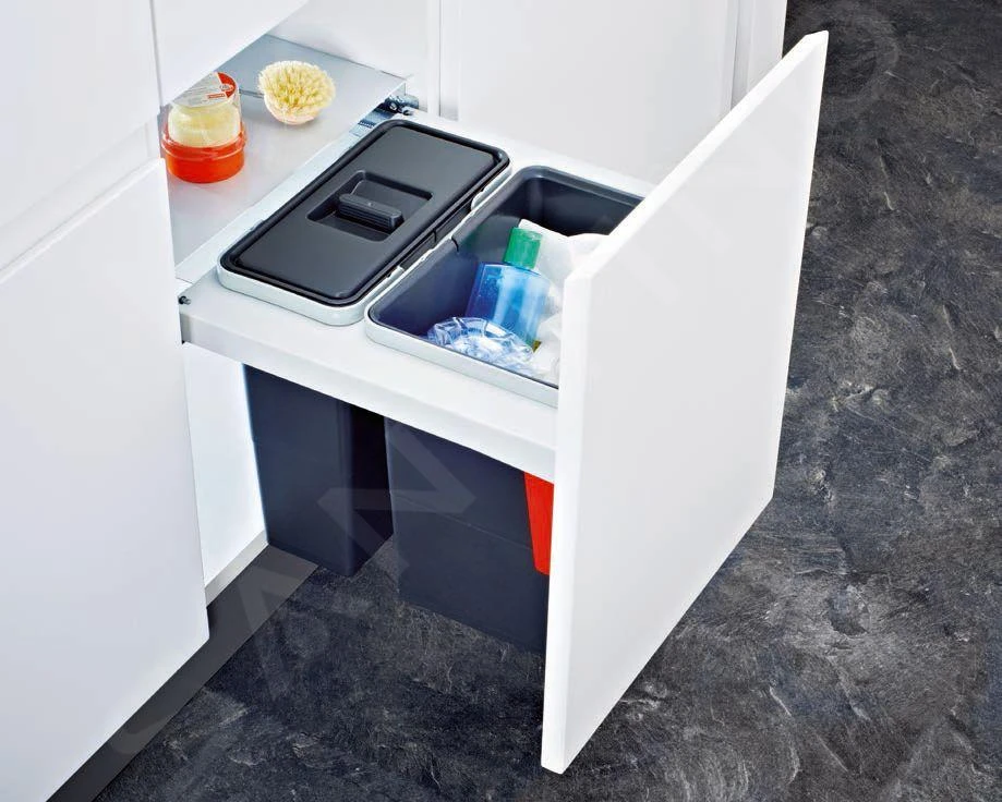 Franke Sorters - Garbo 45-2 Inbouw Afvalemmer 121.0200.692 - Afbeelding 3