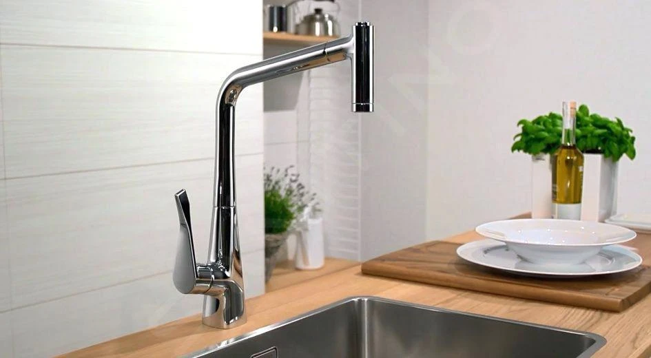 Hansgrohe Spoelbakken - Onderbouwspoelbak S719-U765, Roestvrij Staal 43430800 - Afbeelding 3