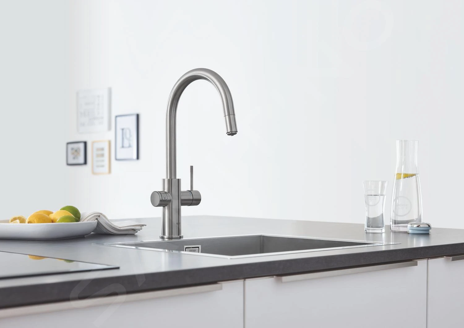 Grohe Blue Home - Connected Keukenkraan, Met Filter En Koeler, Supersteel 31541DC0 - Afbeelding 5