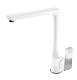 Novaservis Nobless Tina - Keukenkraan, Wit/chroom 38714,1