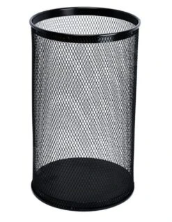 Sanela Draad Prullenbak - Prullenbak 32 L, Zwart SLZN 98E