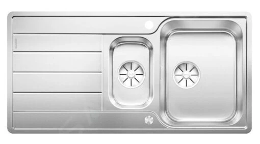 Blanco Classimo - Spoelbak, 100x50 Mm, Met Afvoerbediening, InFino Geborsteld Rvs 525328