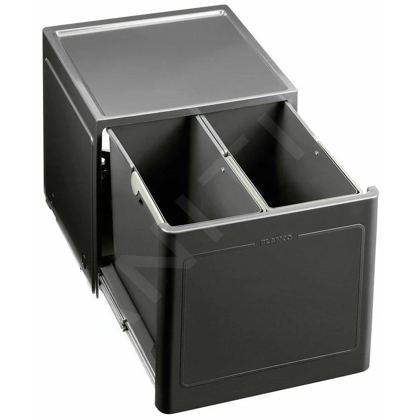 Blanco Botton Pro - Afvalsorteersysteem, Met Scheidingswand, Inhoud 26 L 517468
