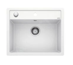 Blanco Dalago 6 - Silgranit Spoelbak, 605x500 Mm, Met Afvoerregeling, Wit 514771