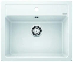 Blanco Legra 6 - Silgranit Spoelbak, 585x500 Mm, Wit 523334