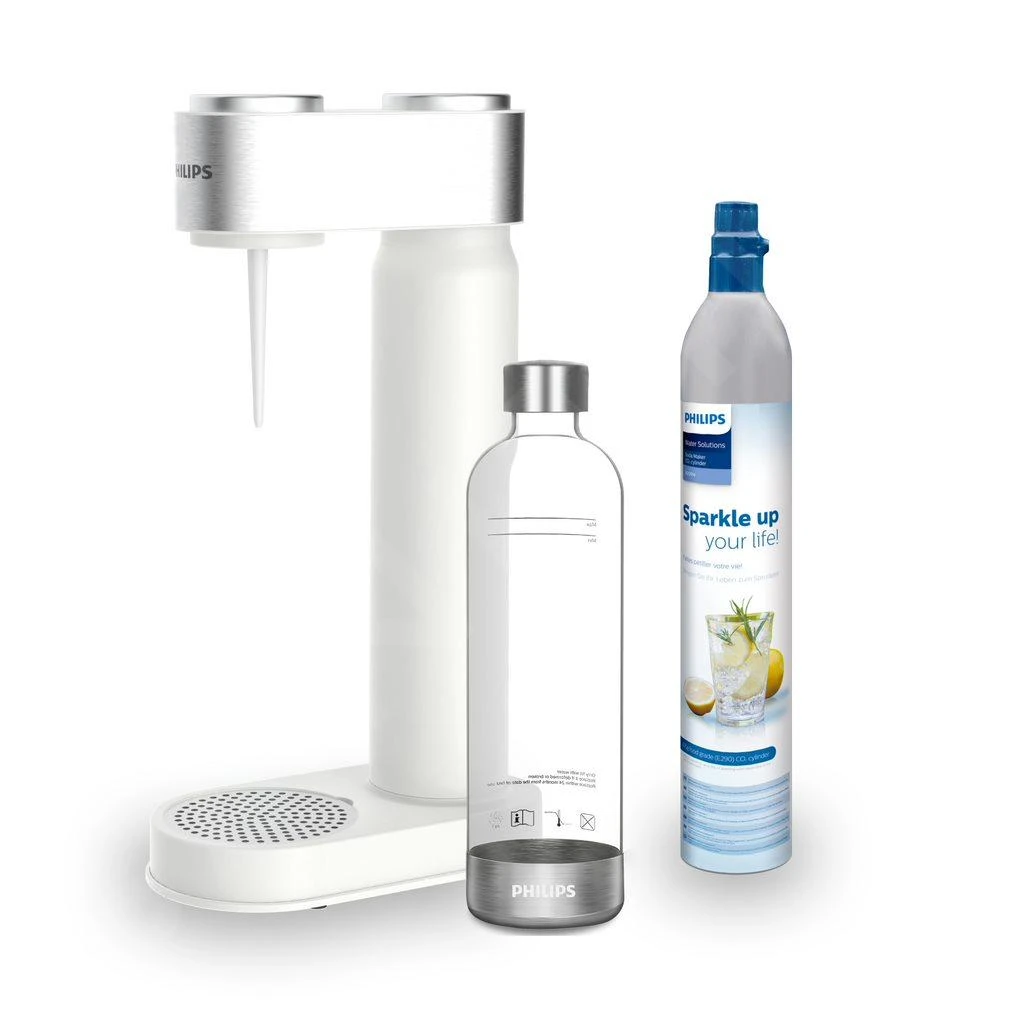 Philips GoZero - Sodamaker Viva Met Toebehoren, Wit ADD4902WH/10
