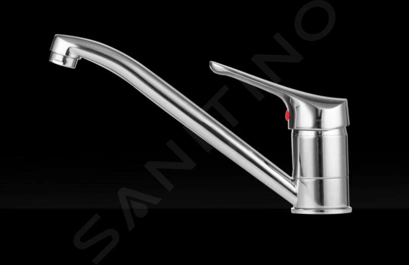 Alveus Sets - Set Spoelbak Line 80, Keukenkraan Riviera + Cadeau, Chroom SETA271 - Afbeelding 4