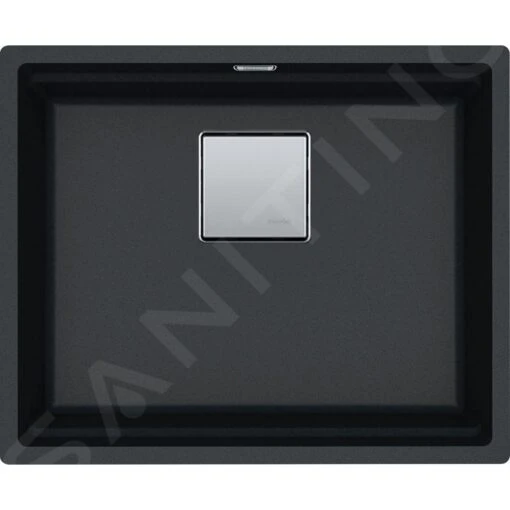 Franke Kubus 2 - Fragraniet Spoelbak KNG 110-52, 560x460 Mm, Onyx 125.0641.392